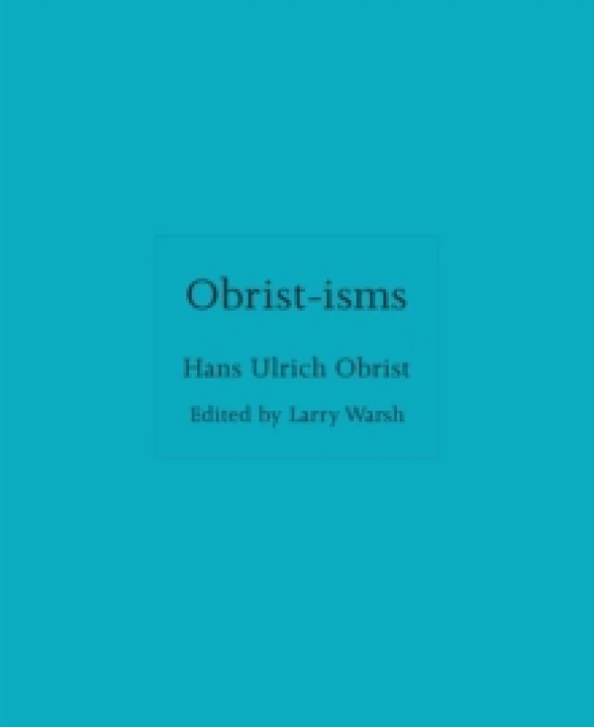 Image of Obrist-isms Hardback