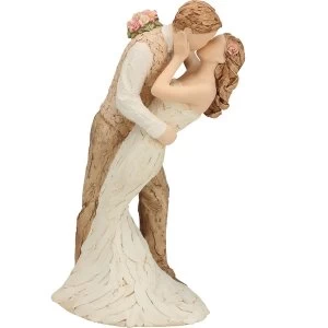 Image of More than Words Figurines Loving Embrace
