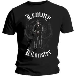 Image of Lemmy - Memorial Statue Unisex Small T-Shirt - Black