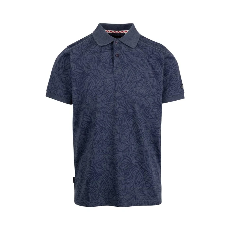 Image of Trespass Cabra Polo Shirt Navy male