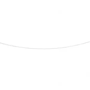 Image of Beginnings Sterling Silver N3180 Diamond Cut Oval 46cm Chain