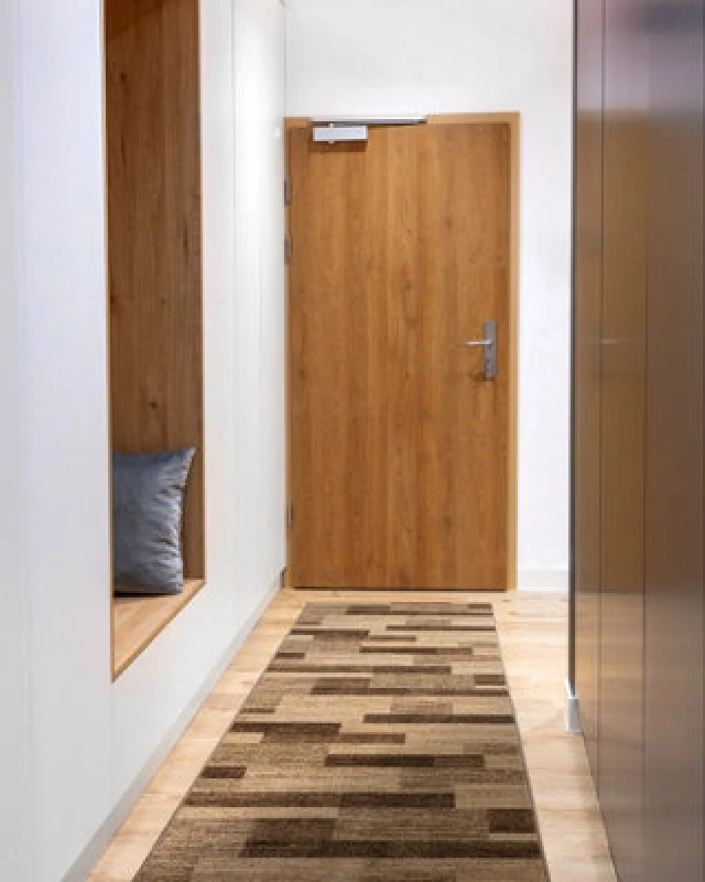 Image of RugsX Runner Karmel Deski Boards Nut 70Cm 70X160 Cm