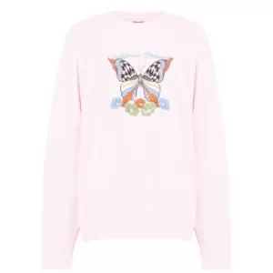 Image of Daisy Street Sara Sweatshirt - Pink