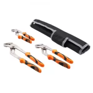 Image of VEVOR Groove Joint Pliers Set Water Pump Pliers 3 Piece 12