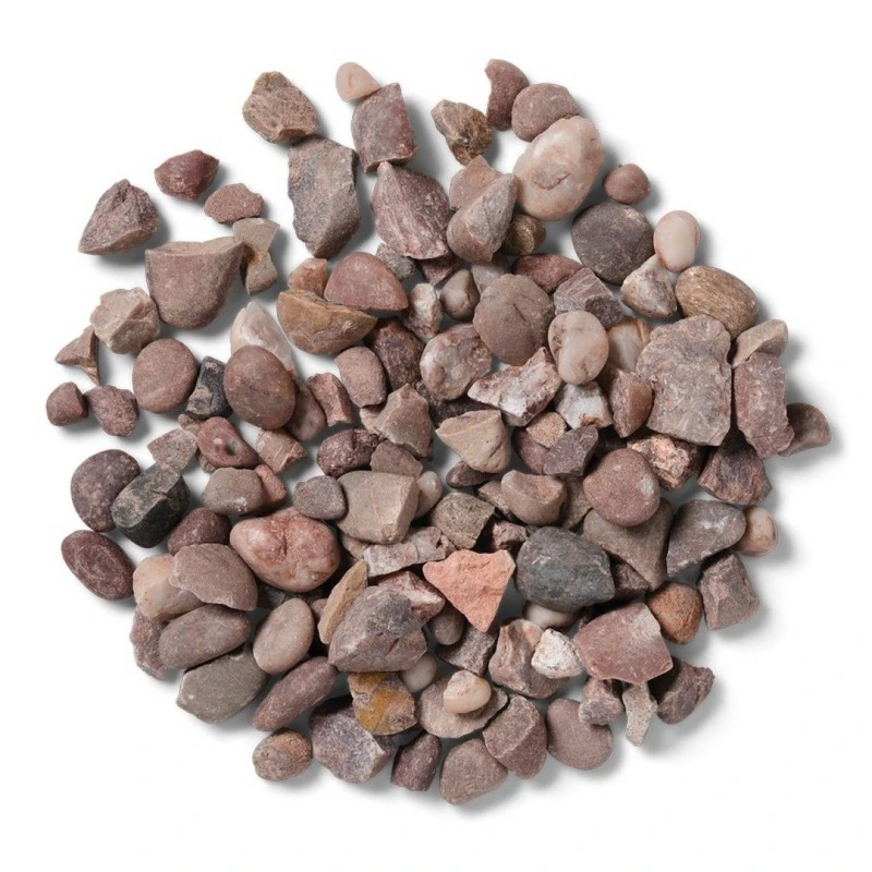 Image of Altico Garden Products Ltd Dusky Pink Bulk Bag 850 kg Chippings - 12-20 mm Sharp Pinkish Stone Multicolor Unisex One Size