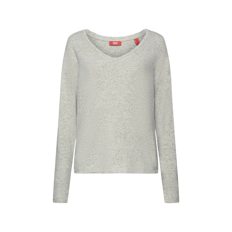 Image of Esprit Womens brushed T-Shirt Esprit Vert Female S