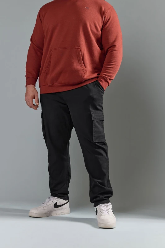 Image of BadRhino BadRhino Men Stretch Cargo Trousers in Dark Navy Size: 48R Dark Navy 48R Male 5059738088878