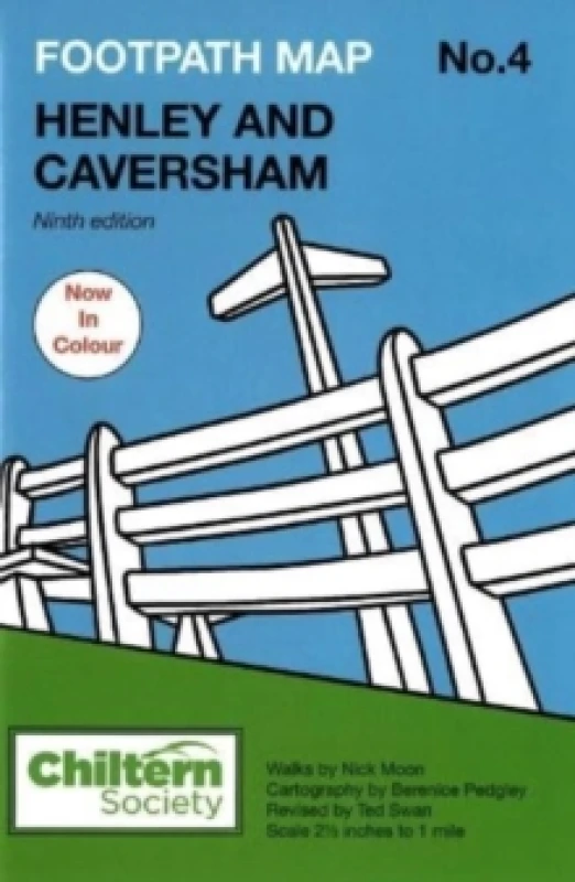Image of Footpath Map No. 4 Henley and Caversham. Paperback. By Nick Moon Books