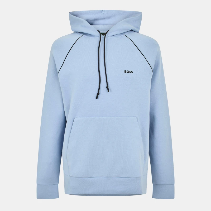 Image of Boss Mens Soody Short Sleeve Polo Shirt Open Blue male S