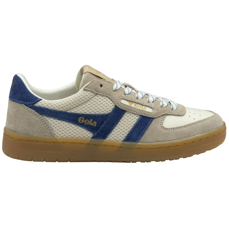 Image of Gola Womens suede Trainers Gola Hawk '83 Blanc Female 39