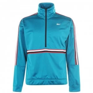 Image of Reebok WOR Zip Top Mens - Seaport Teal