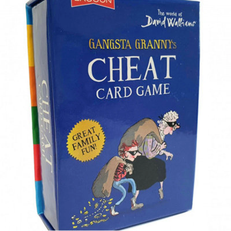 Image of Paul Lamond Games David Walliams Gangsta Granny's Cheat Card Game - Brand New And Sealed