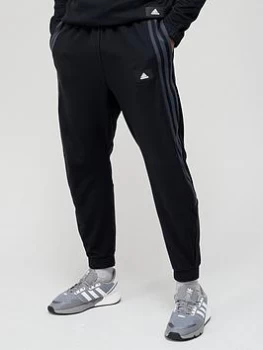 Image of adidas Future Icons 3-Stripe Travel Pants - Black Size M Men