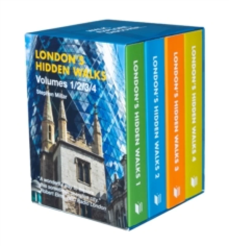 Image of London's Hidden Walks: Volumes 1-4 Multiple-component retail product