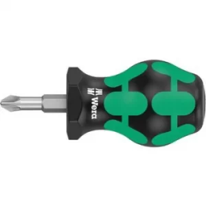 Image of Wera 355 PZ Stubby 05008854001 Pillips screwdriver PZ 2 Blade length: 25 mm