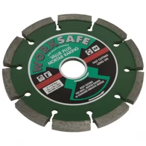 Image of Worksafe WDVP125 Value Plus Diamond Blade Ø125 x 22mm