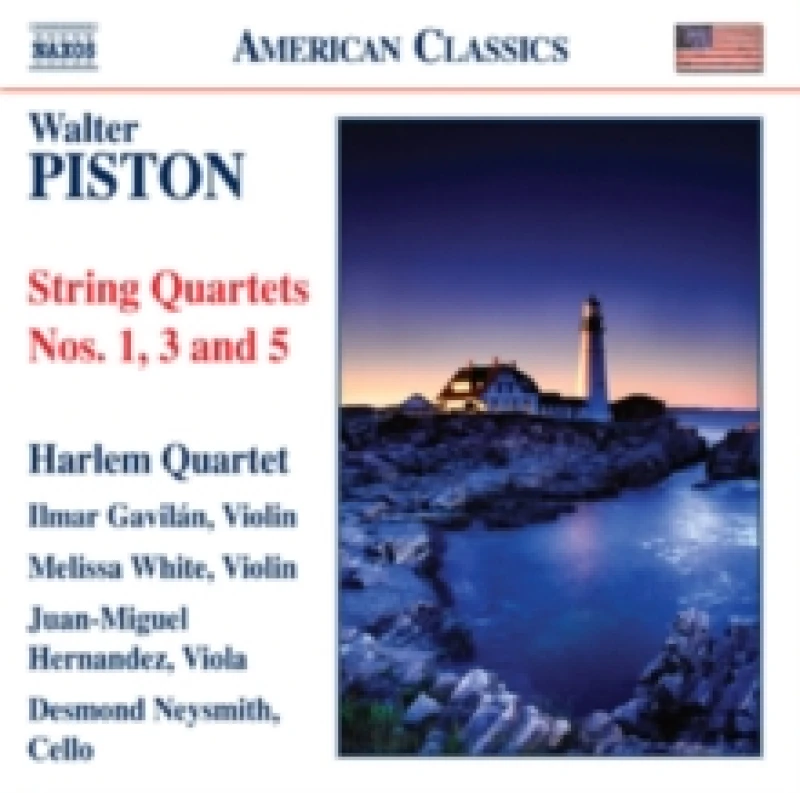 Image of Walter Piston: String Quartets Nos. 1, 3 and 5 CD / Album