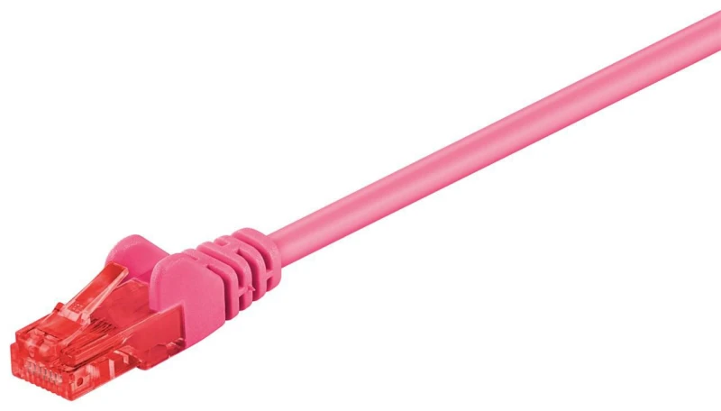 Image of Microconnect B-UTP602PI networking cable Pink 2m Cat6 U/UTP (UTP)