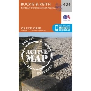 Image of Buckie and Keith by Ordnance Survey (Sheet map, folded, 2015)