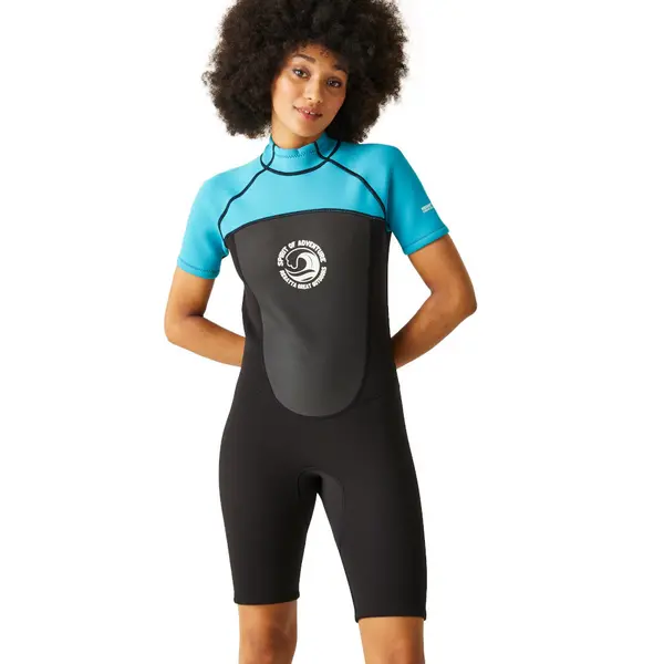 Image of Regatta Womens Shorty Lightweight Comfortable Grippy Wetsuit 14 - Bust 38' (97cm)