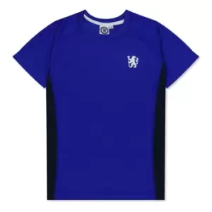 Image of Source Lab FC Poly T-Shirt Juniors - Blue