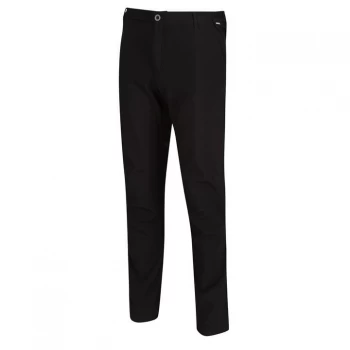 Image of Regatta Fenton Softshell Trousers Short Leg - Black