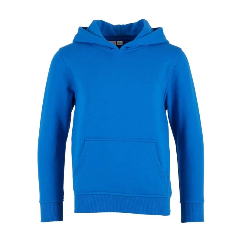 Image of Build Your Brand Basic Hoodie in Bright Blue Size: 11-12 Years Bright Blue Unisex 11-12 Years