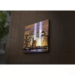 Image of 4040?ACT-52 Multicolor Decorative LED Lighted Canvas Painting