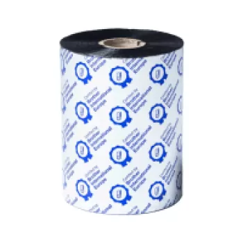 Image of Brother BSS-1D600-110 Original Standard Wax/Resin Thermal Transfer Black Ink Ribbon 110mm x 600m - 6 Pack