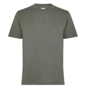 Image of CP Company 30/1 Small Logo T Shirt - Green