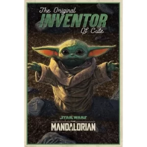 Image of Star Wars: The Mandalorian Poster Inventor of Cute 174