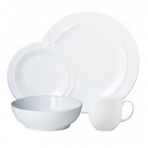Image of Denby White By Denby 16 Piece Tableware Set