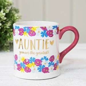 Image of Quicksilver Mug with Foil - Auntie