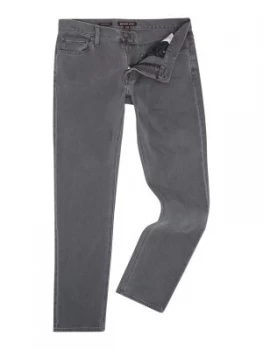 Image of Mens Michael Kors Slim Fit Mid Grey Jeans Grey