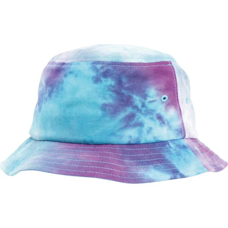 Image of Flexfit by Yupoong Mens Festival Print Bucket Hat in Purple Purple Male One Size