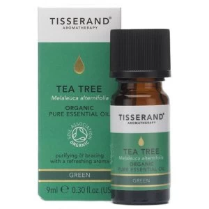 Image of Tisserand Aromatherapy Tea Tree Organic Essential Oil 9ml