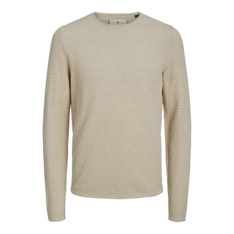 Image of jack & jones Sweater Jack & Jones Crew Neck Jprblumiguel Beige Male L