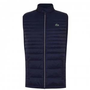 Image of Lacoste Logo Gilet - Navy