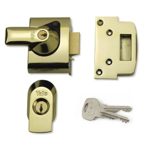 Image of Yale Brass Maxsec Nightlatch - 40mm