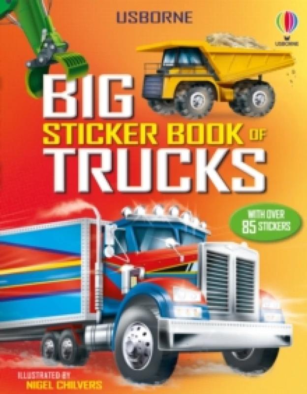 Image of Big Sticker Book of Trucks Paperback / softback