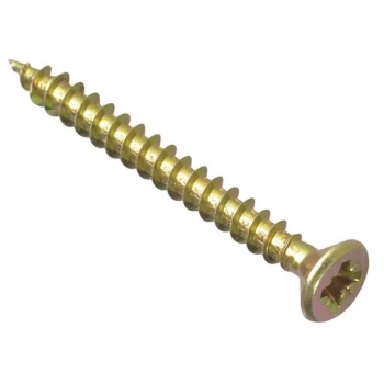 Image of ForgeFix Multi Purpose Pozi Compatible Screw CSK ST ZYP 4.0 x 45mm Box 200