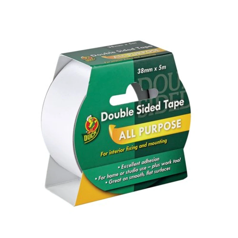 Image of Ducktape Double-Sided Interior Tape 38mmx5m Clear (6 Pack) 232603