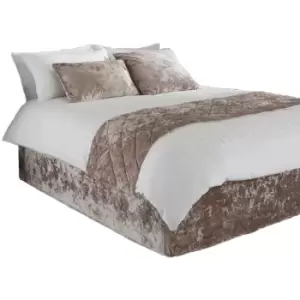 Image of Riva Home - Verona Bed Runner (50x200cm) (Oyster) - Oyster