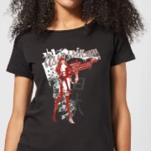 Image of Marvel Knights Elektra Assassin Womens T-Shirt - Black - M