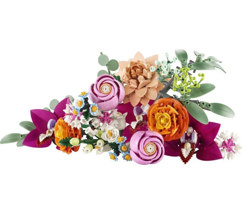 Image of Lego Botanical Pretty Pink Flower Bouquet Decor Set 10342 One Colour WBFZT Unisex