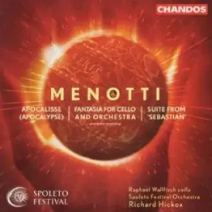 Image of Gian Carlo Menotti - Menotti: Apocalisse, etc. (Wallfisch / Spoleto Festival Orchestra CD Album - Used