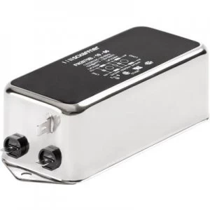 Image of Mains filter IEC socket 250 V AC 3 A 9.8 mH W x