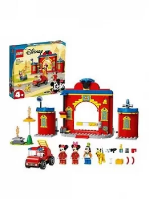 Image of Lego Disney Mickey Mouse Fire Engine & Station 10776