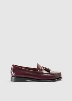Image of G.H.Bass Mens Weejun Larkin Moc Tassle Loafer In Wine