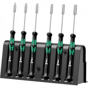 Image of Wera 2069/6 Electrical & precision engineering Screwdriver set 6 Piece Hex head